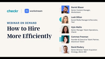 How to hire more efficiently