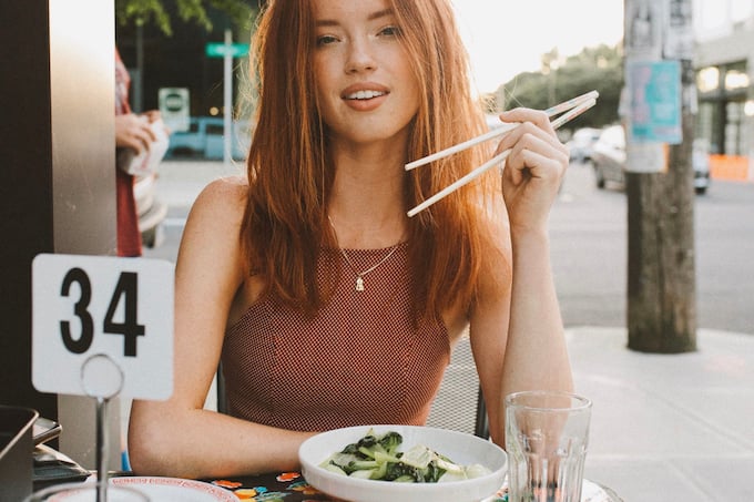 girl eating vegetables-1