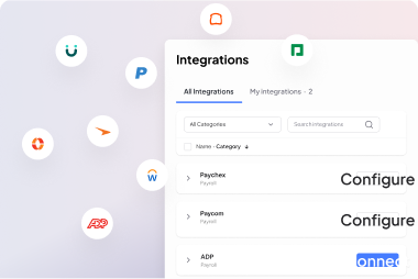 integrations with workstream