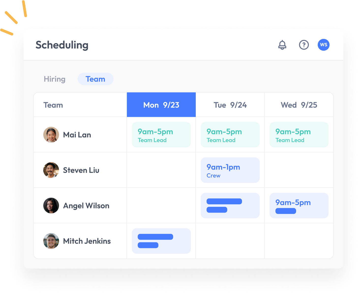 Shift Scheduling Workstream shift-scheduling-workstream