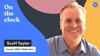 Scott Taylor, former President and CEO of Walk-On's Sports Bistreaux