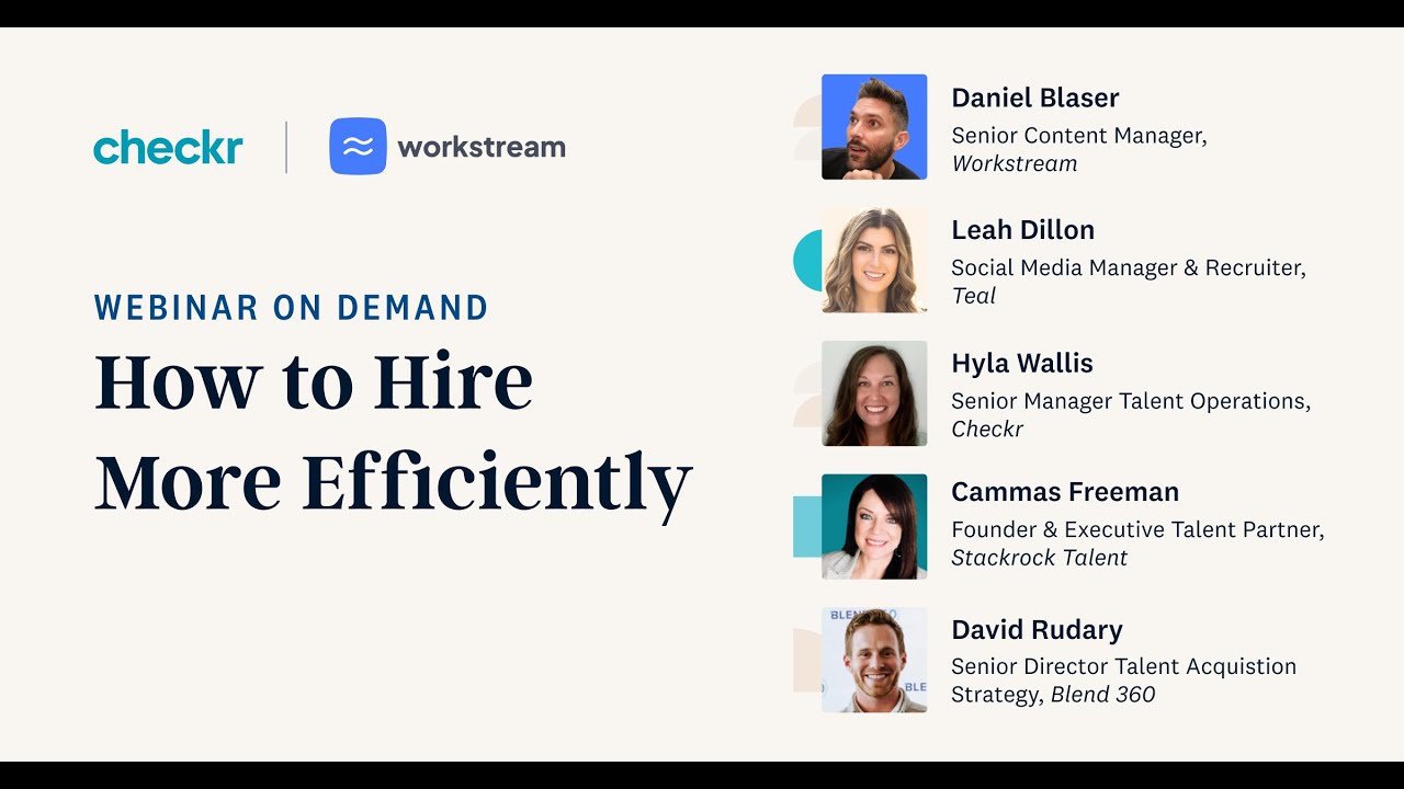 How to hire more efficiently
