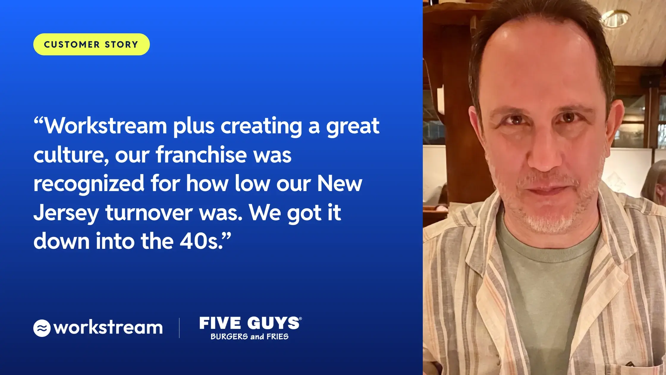 How this Five Guys franchise group reduced turnover from 150% to 42%