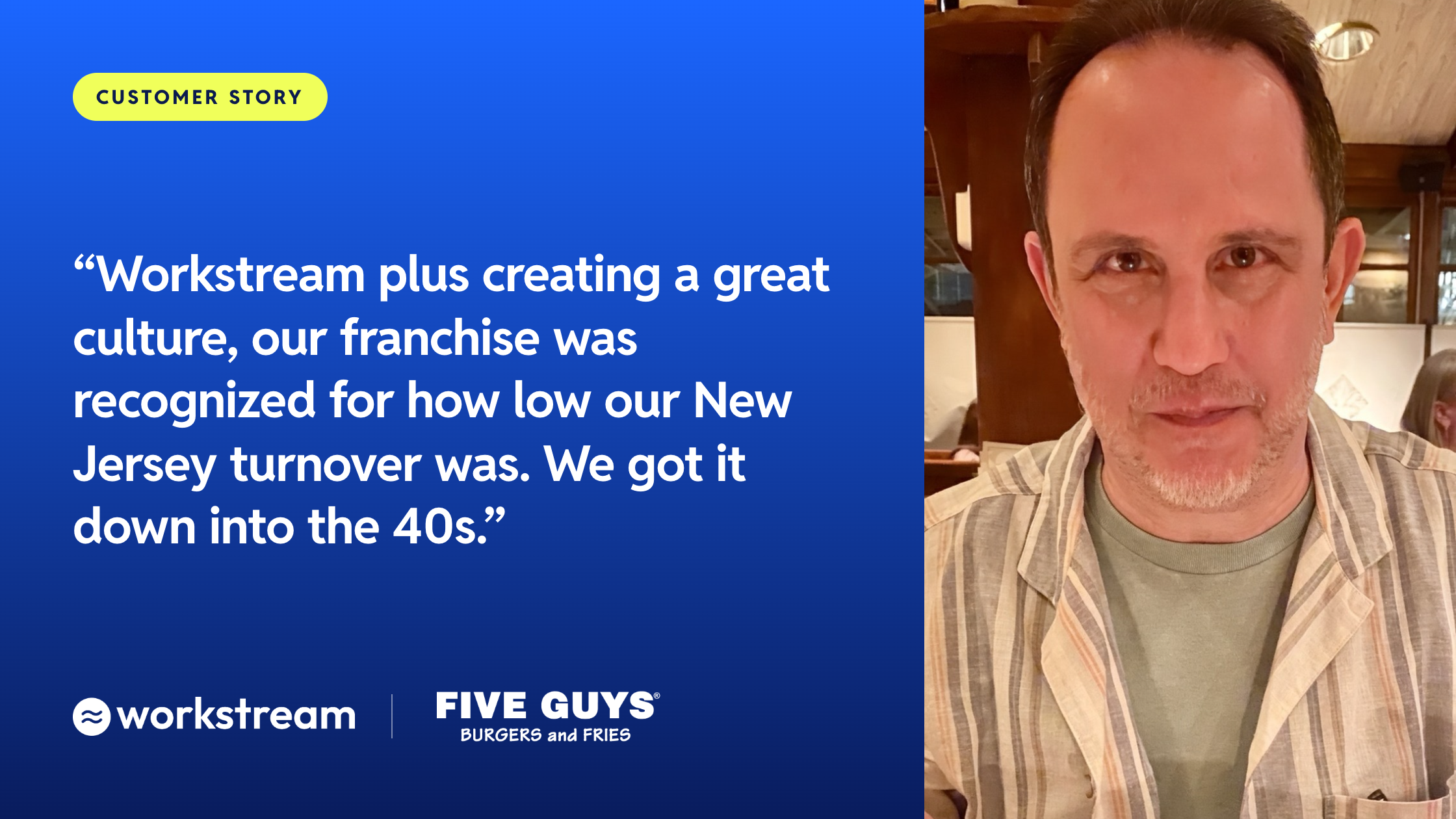 How this Five Guys franchise group reduced turnover from 150% to 42%